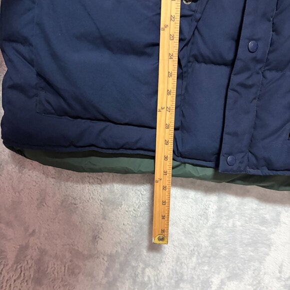VTG Eddie Bauer Jacket Mens XXL Tall Goose Down Puffer Vest Full Zip 80'S - Picture 8 of 10